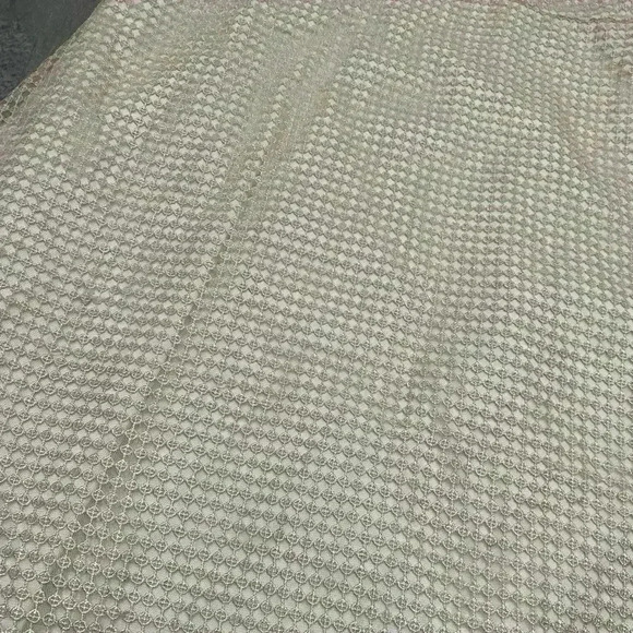 Aidan Mattox Champ Ivory Embroidered LaceTrumpet Maxi Wedding Dress Size 2 - Picture 9 of 9